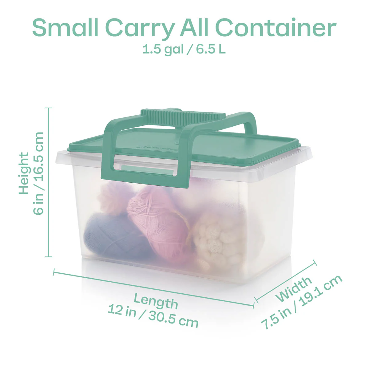 Large and Small Carry-all® Containers (Mint Ice Cream) - Image 4